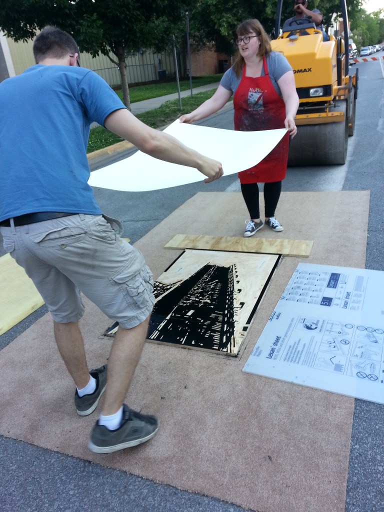 pare being placed on plate, centered aligned and straight! 